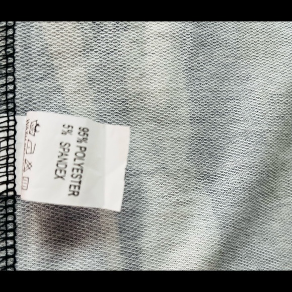 TIE DYE WOMAN SWEATSHIRT V NECK ZIP UP - Picture 8 of 8